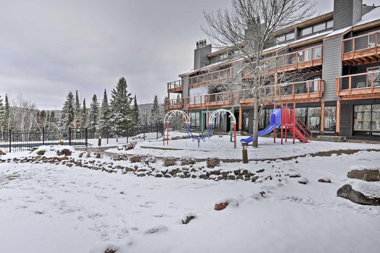 Comfy Lutsen Mountain Villa With Balcony And Grill Exteriör bild